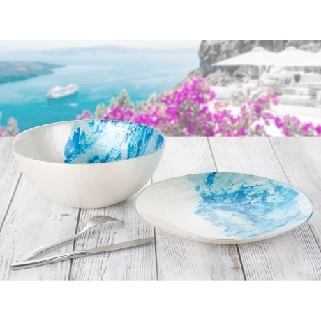 Салатник OCEAN 25см CHINA NEW NC2235 - фото 7