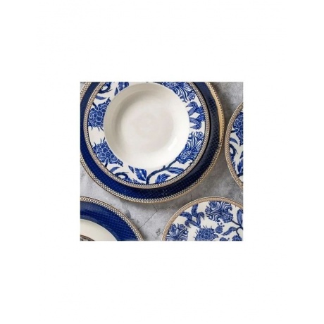 Сервиз столовый BLUE FLOWER 12пр FIORETTA TDS136 - фото 6