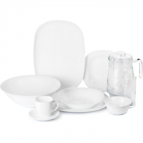 

Столовый набор КАРИН БЕЛЫЙ 46 предметов LUMINARC N4781