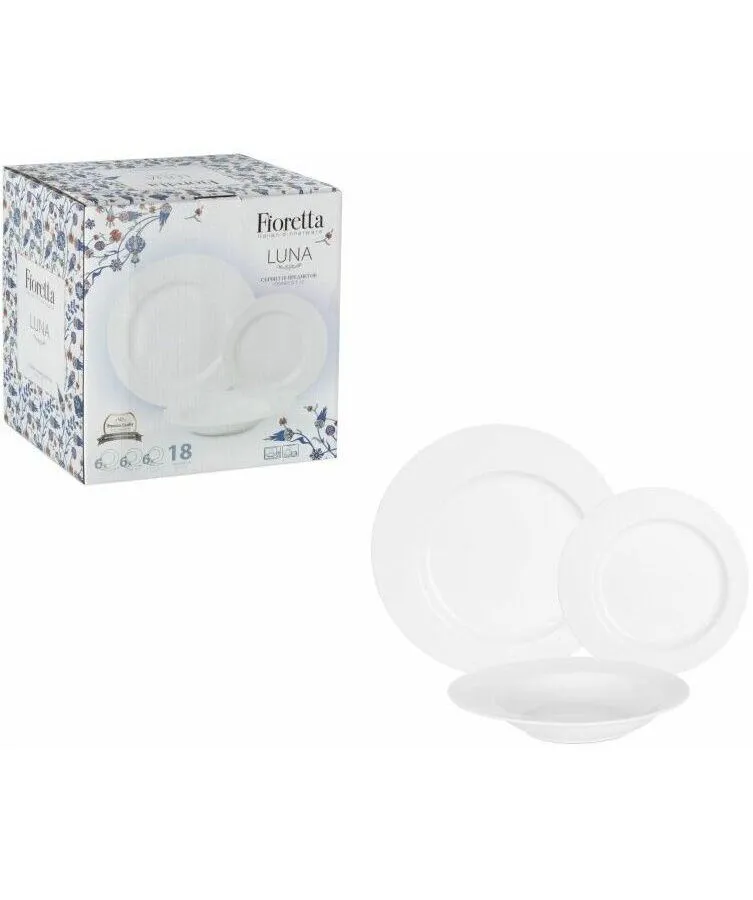 Столовый сервиз LUNA 18 предметов FIORETTA TDS200 - фото 6
