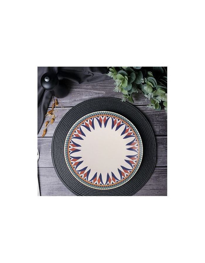 Тарелка обеденная MOROCCO 25см FIORETTA TDP565 - фото 5