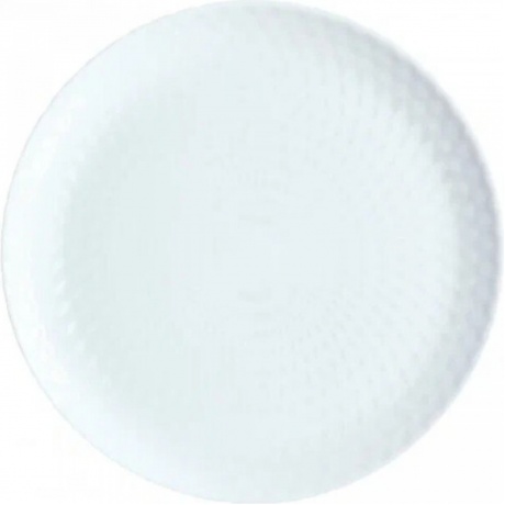 Тарелка обеденная PAMPILLE WHITE 25см LUMINARC Q4655 - фото 1