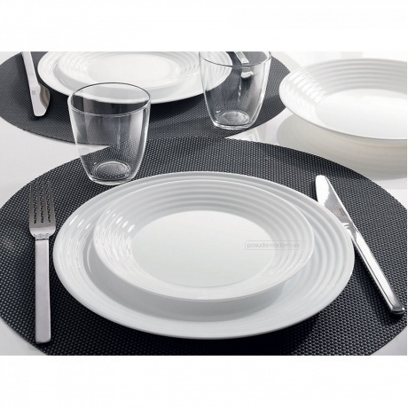 Тарелка обеденная АРЕНА 25см LUMINARC N5413 (L1839) - фото 4