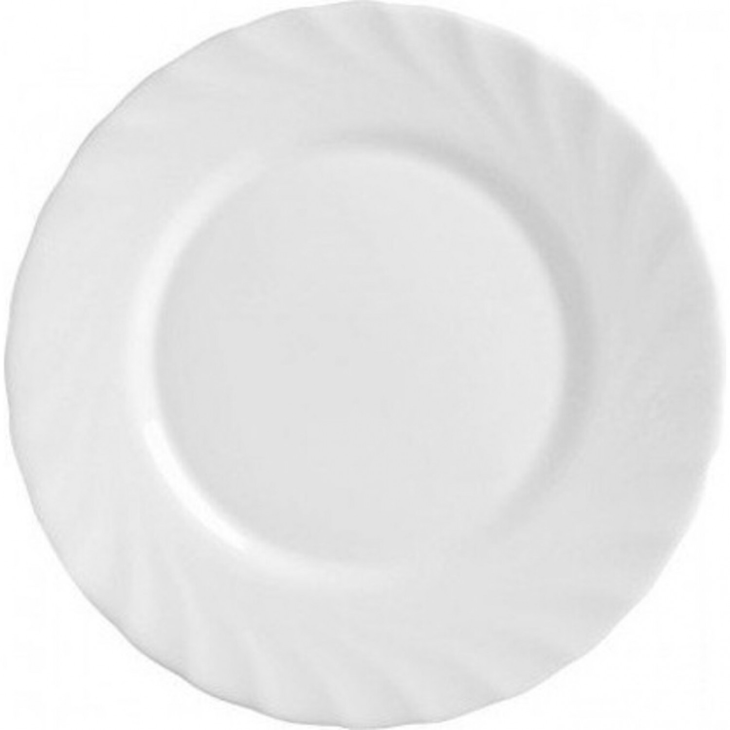 Тарелка обеденная ТРИАНОН 24,5см LUMINARC N3645 тарелка пирожковая luminarc трианон 15 5 см