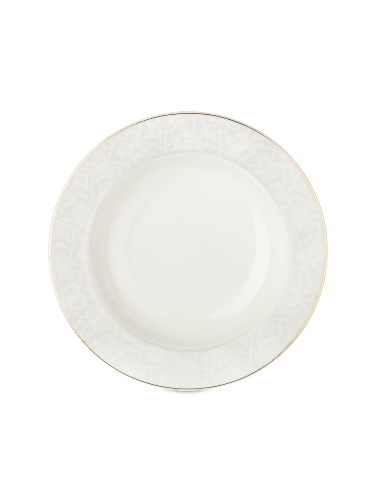 Тарелка суповая ALLURE 21.5см FIORETTA TDP622 тарелка fioretta allure 21 5см глубокая фарфор