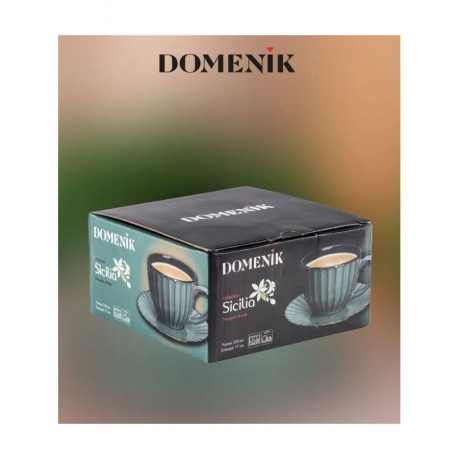 Чайная пара SICILIA 320мл DOMENIK DMD026 - фото 12