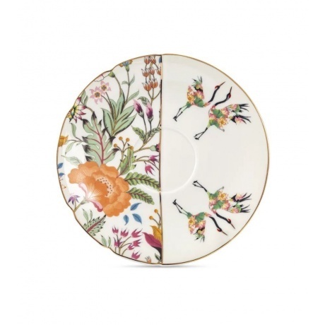 Чайная пара ЖУРАВЛИ 220мл FIORETTA TDM421 - фото 5