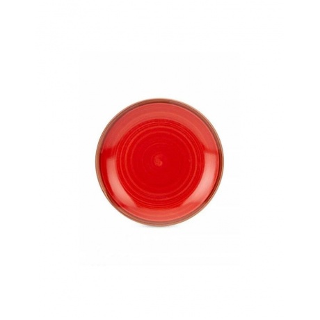 Тарелка обеденная  Fioretta Wood Red TDP490 27см хорошее состояние - фото 1