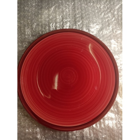 Тарелка обеденная  Fioretta Wood Red TDP490 27см хорошее состояние - фото 2