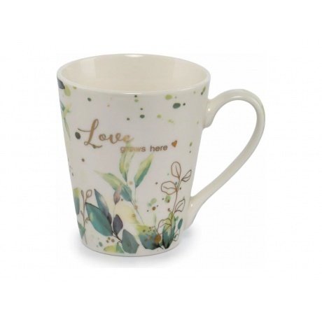 Набор кружек DOMENIK GREEN LEAFS 4шт 300мл - фото 4