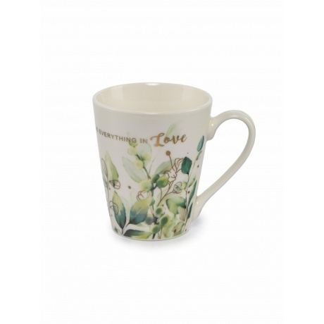 Набор кружек DOMENIK GREEN LEAFS 4шт 300мл - фото 5