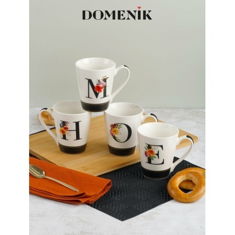Набор кружек DOMENIK HOME 4шт 300мл - фото 14