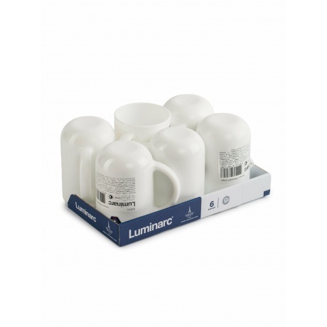 Набор кружек LUMINARC TROQUET 6шт 310мл - фото 5