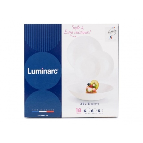 Набор столовый LUMINARC ЗЕЛИ 18пр - фото 5