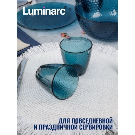 Набор столовый LUMINARC ИДИЛЛИЯ ЛОНДОН ТОПАЗ 43пр O0326 - фото 16
