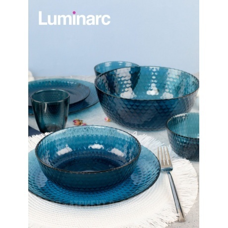 Набор столовый LUMINARC ИДИЛЛИЯ ЛОНДОН ТОПАЗ 43пр O0326 - фото 17