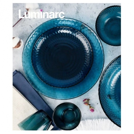 Набор столовый LUMINARC ИДИЛЛИЯ ЛОНДОН ТОПАЗ 43пр O0326 - фото 35