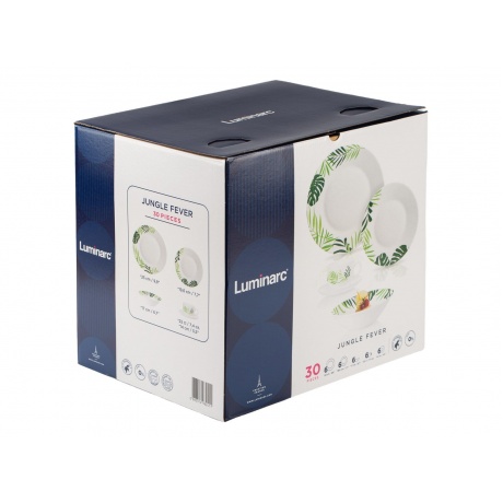 Набор столовый LUMINARC ЭССЕНС ДЖАНГЛ ФИВЕР 30пр - фото 9