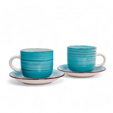 Чайный набор DOMENIK LAGUNA 4 предмета 350мл - фото 3