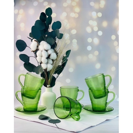 Чайный набор LUMINARC ЛУИЗ ШАРТРЕЗ 12 предметов - фото 2