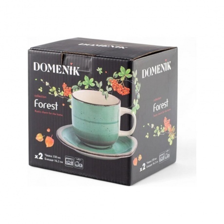 Чайный сервиз FOREST 350мл 4пр на 2 персоны - фото 6
