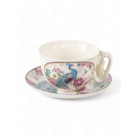 

Чайная пара ПАВЛИН 300мл