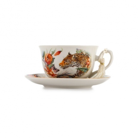 Чайная пара ЛЕОПАРД 220мл - фото 2