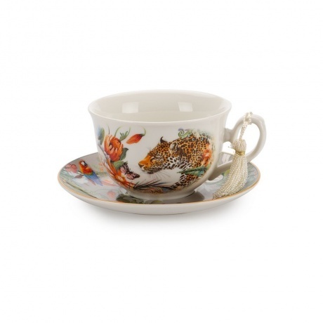 Чайная пара ЛЕОПАРД 220мл - фото 3