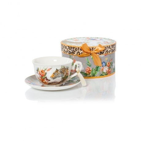 Чайная пара ЛЕОПАРД 220мл - фото 7