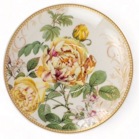 Чайная пара ЖЕЛТЫЕ РОЗЫ 300мл - фото 2