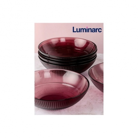 Тарелка суповая ЛУИЗ ЛИЛАК 20см - фото 3