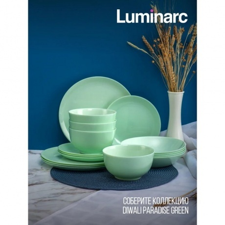 Тарелка суповая ДИВАЛИ ПАРАДАЙЗ ГРИН 20см - фото 7