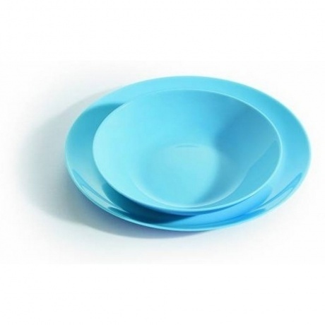 Тарелка суповая ДИВАЛИ ЛАЙТ БЛЮ 20см - фото 3