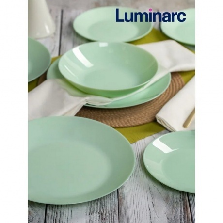 Тарелка суповая ZELIE PARADISE GREEN 20см - фото 9