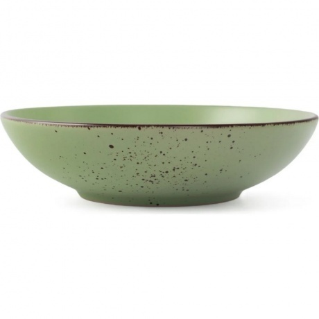 Тарелка суповая OH!SPLASH зеленый 20.5см 660мл - фото 1