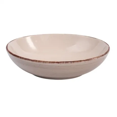 Тарелка суповая MOOD кофейный 20см