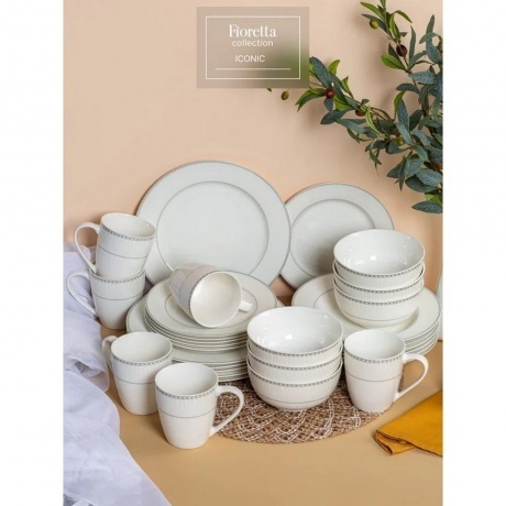 Тарелка суповая ICONIC 23см - фото 4