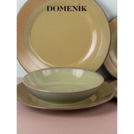 Тарелка суповая HELEZONE GREEN 22см - фото 6