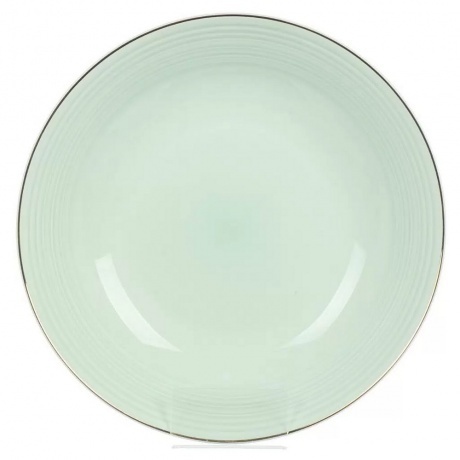 Тарелка суповая FIESTA мятный 22см - фото 2