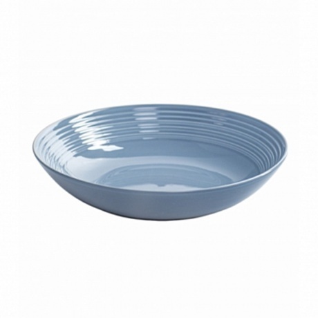 Тарелка суповая FIESTA дымчато-голубой 22см - фото 3