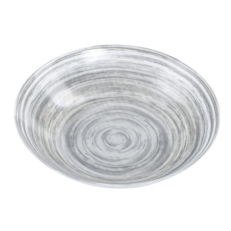 Тарелка суповая DIWALI ZEDORA GREY RINGS 20см - фото 2