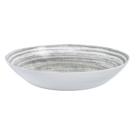 Тарелка суповая DIWALI ZEDORA GREY RINGS 20см - фото 3