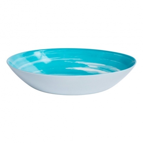 Тарелка суповая DIWALI MARVO TURQUOISE 20см - фото 3
