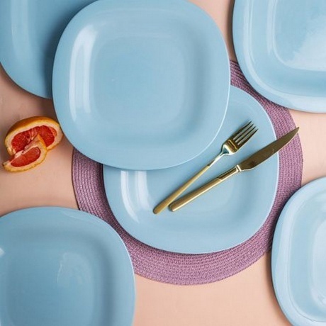 Тарелка обеденная КАРИН ПАРАДАЙЗ БЛЮ 27см - фото 8