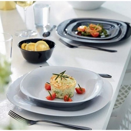 Тарелка обеденная КАРИН ГРАНИТ 27см - фото 3