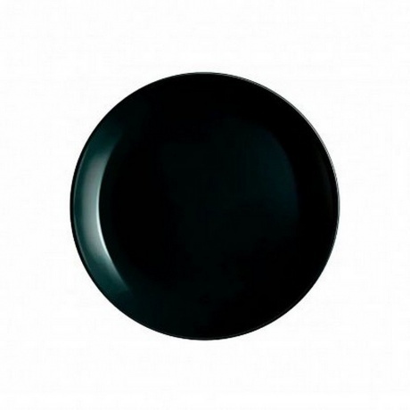 Тарелка обеденная ДИВАЛИ ЧЕРНЫЙ 25см - фото 1