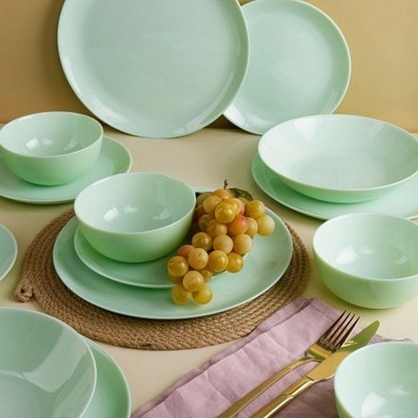 Тарелка обеденная ДИВАЛИ ПАРАДАЙЗ ГРИН 25см - фото 11