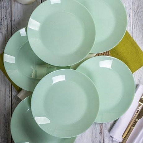 Тарелка обеденная ZELIE PARADISE GREEN 25см - фото 7