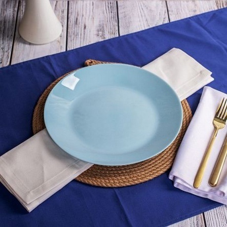 Тарелка обеденная ZELIE PARADISE BLUE 25см - фото 4