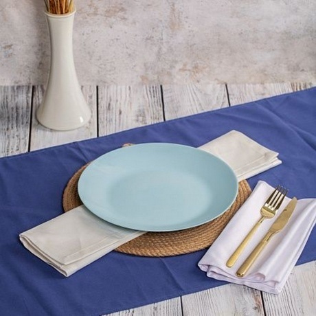 Тарелка обеденная ZELIE PARADISE BLUE 25см - фото 7